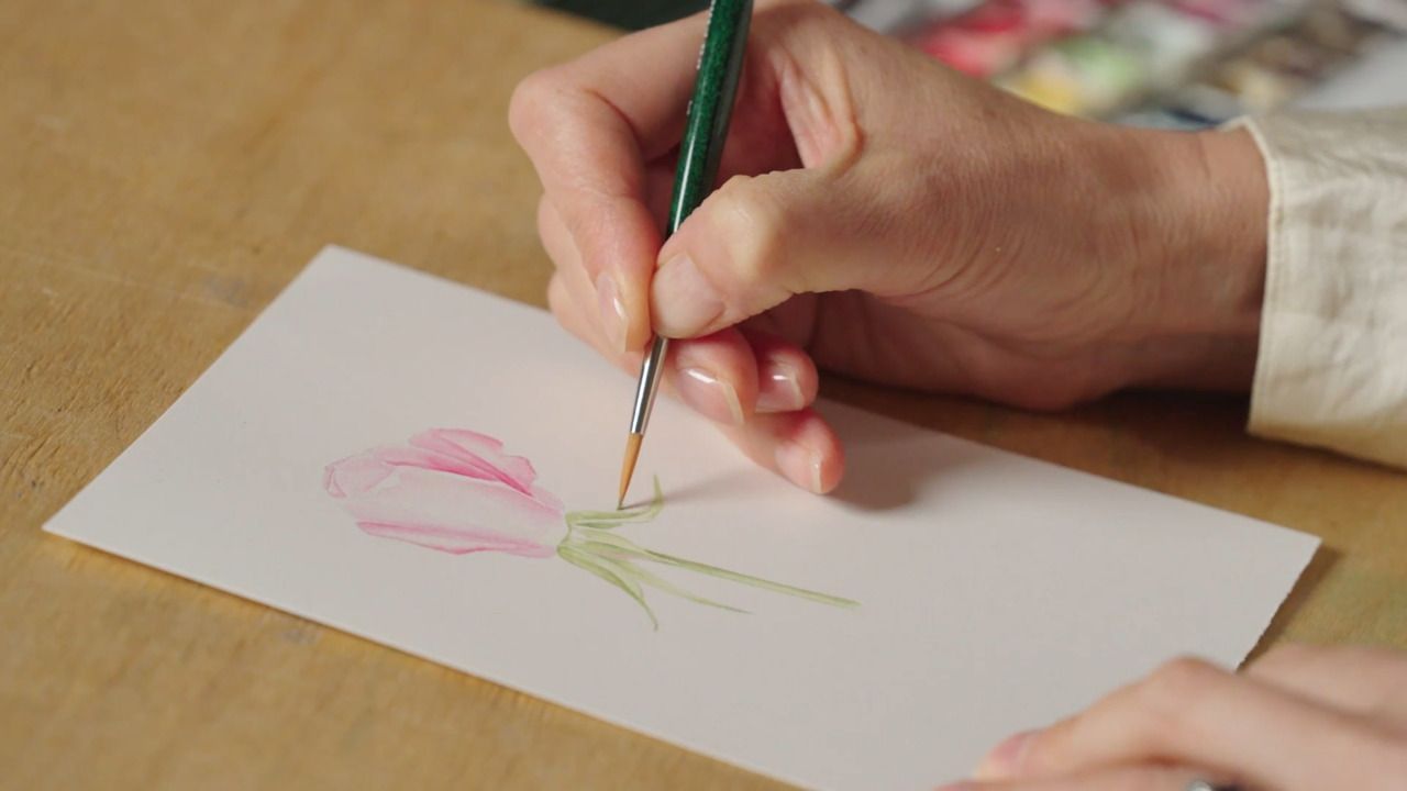 Painting a rose - Part 2