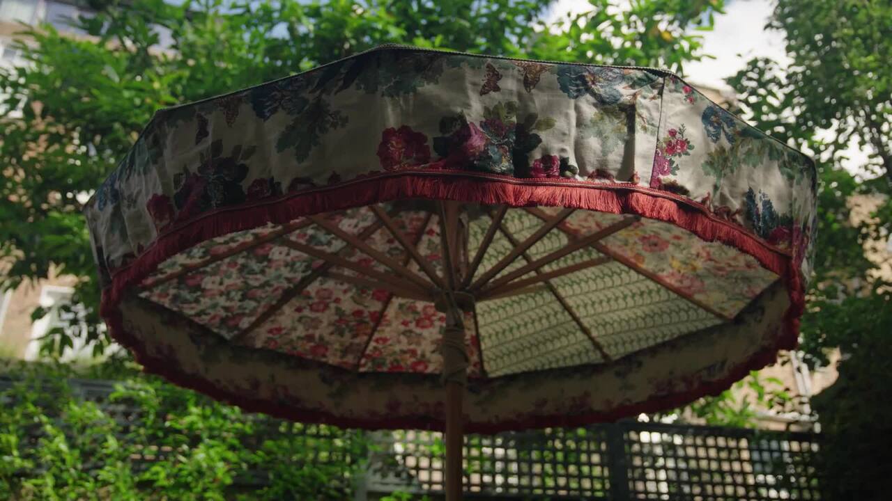 The finished courtyard garden - part 1 