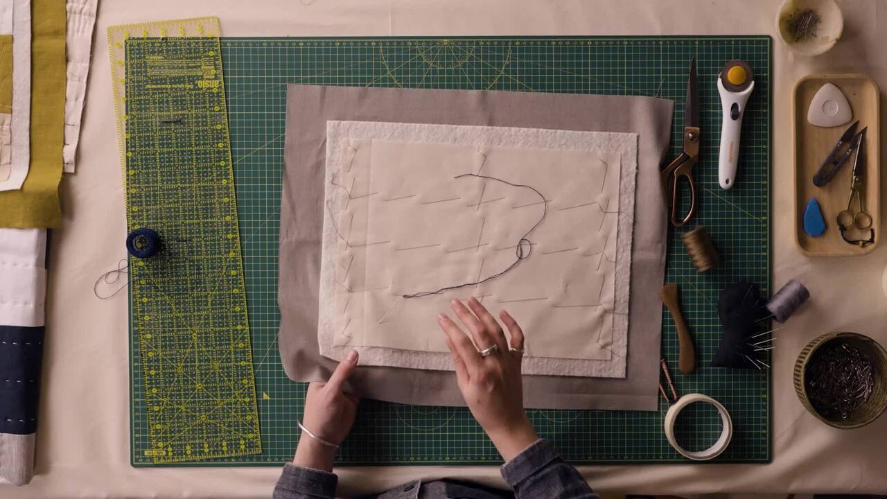 Part 2: The basic quilt stitch