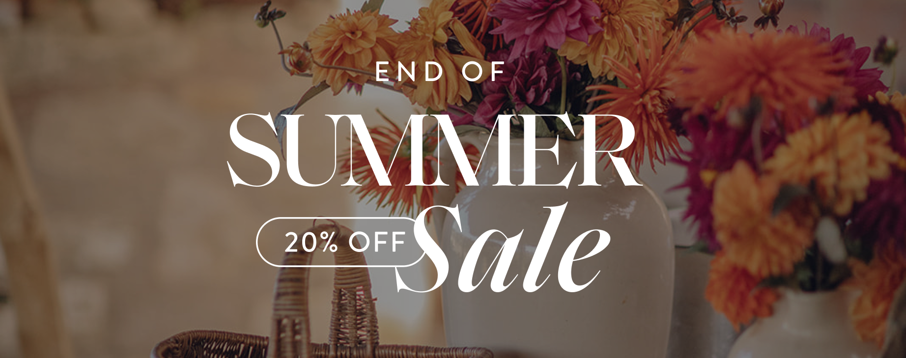 END OF SUMMER SALE