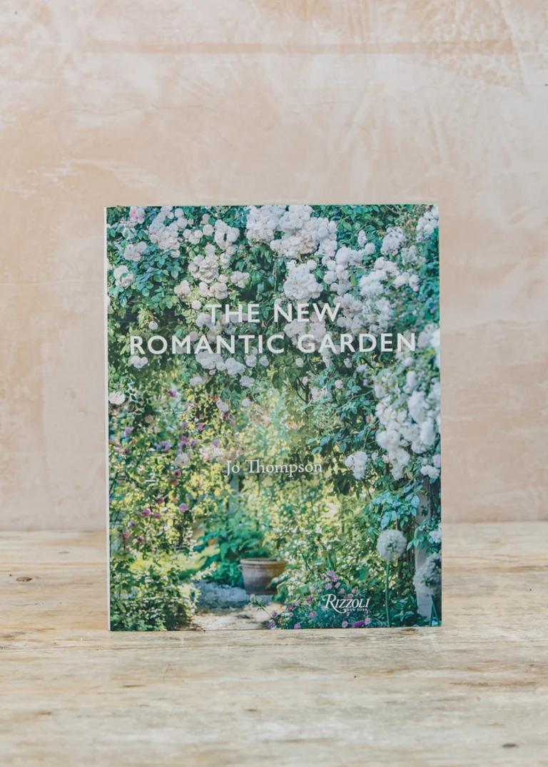 A photo of the cover of Jo Thompson's book 'The New Romantic Garden' 