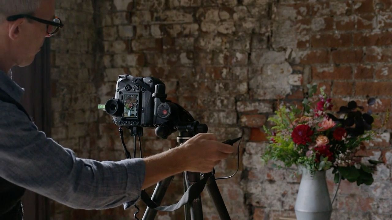 Low-key lighting at home