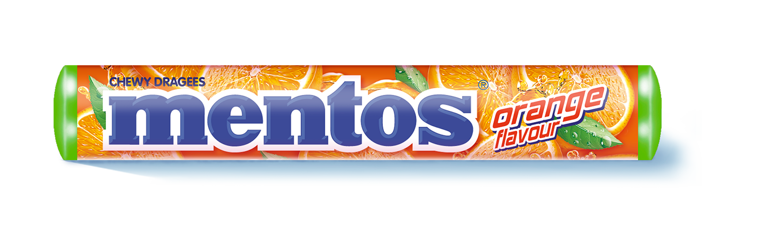 Mentos Orange Flavor Stick