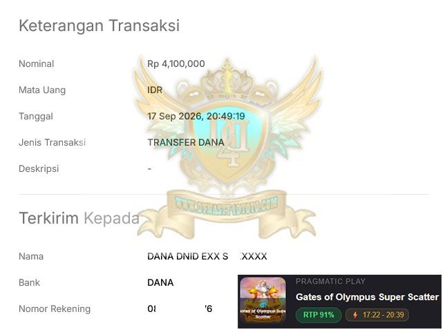 BUKTI JACKPOT DYNASTY4DTOTO