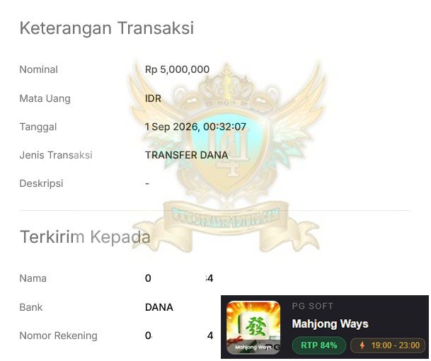 BUKTI JACKPOT DYNASTY4DTOTO