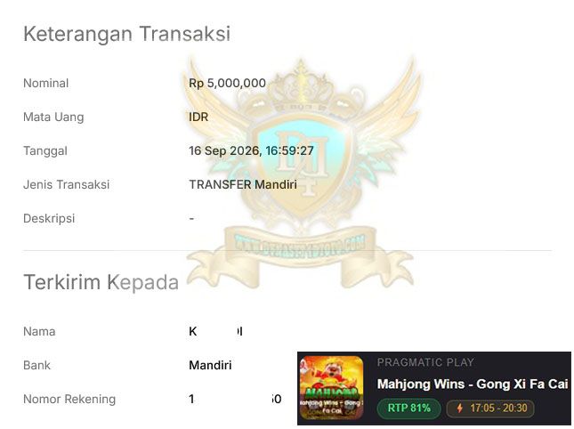 BUKTI JACKPOT DYNASTY4DTOTO