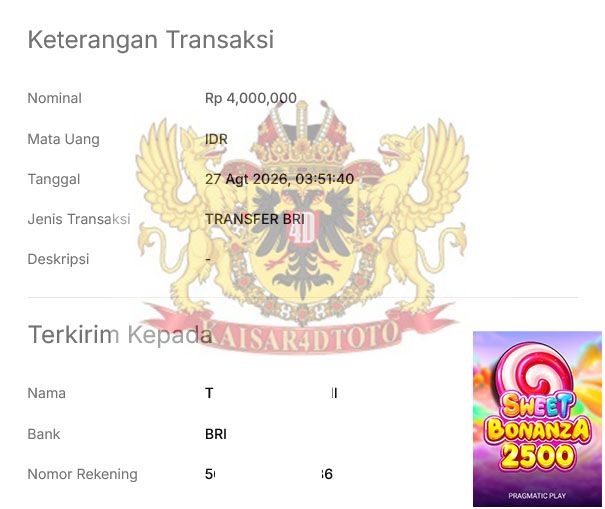 BUKTI JACKPOT KAISAR4DTOTO