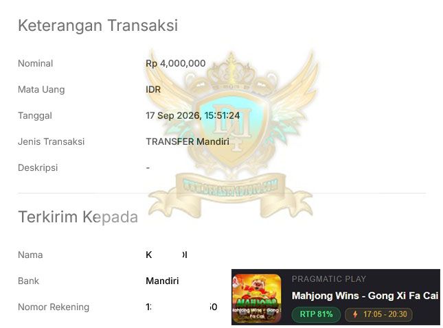 BUKTI JACKPOT DYNASTY4DTOTO