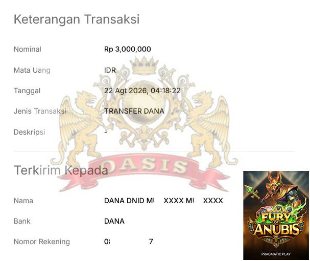 BUKTI JACKPOT OASIS TOGEL