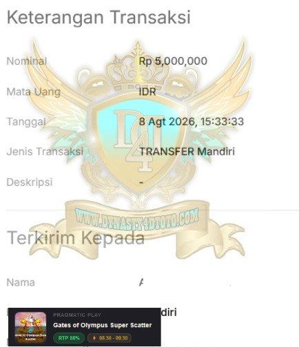 BUKTI JACKPOT DYNASTY4DTOTO
