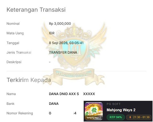 BUKTI JACKPOT DYNASTY4DTOTO