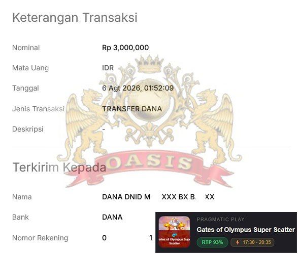 BUKTI JACKPOT OASIS TOGEL
