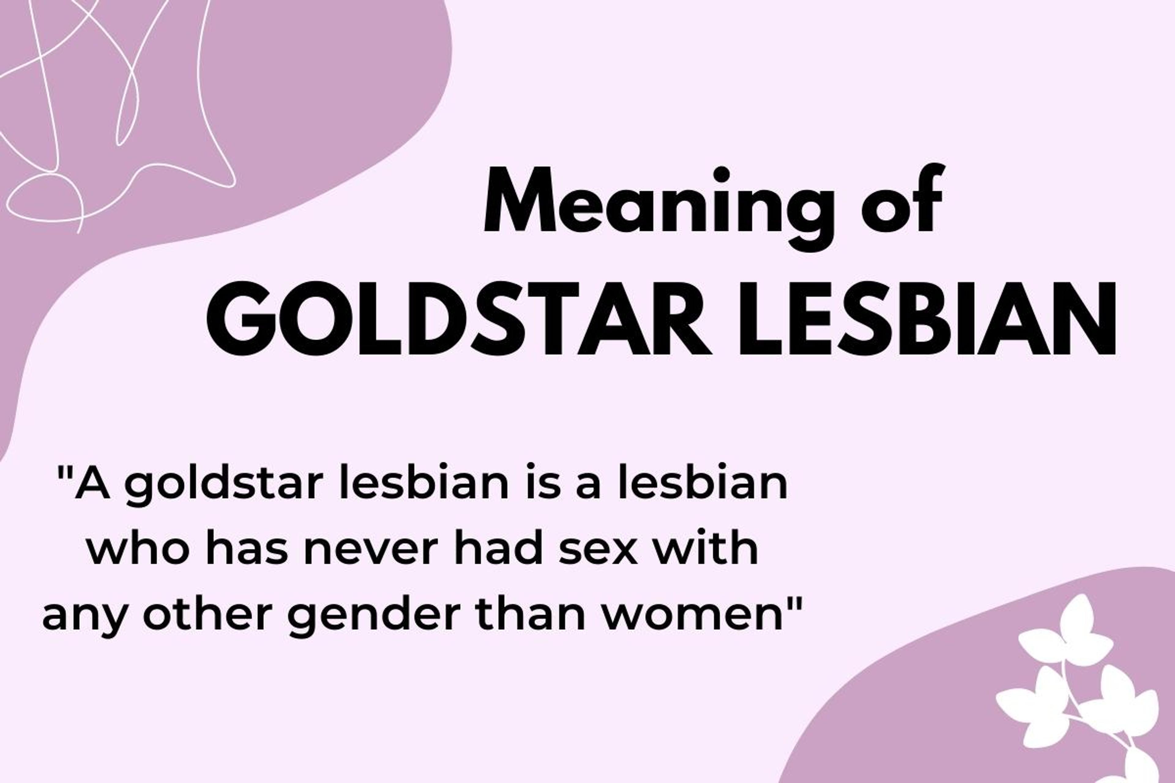 Goldstar lesbian meaning