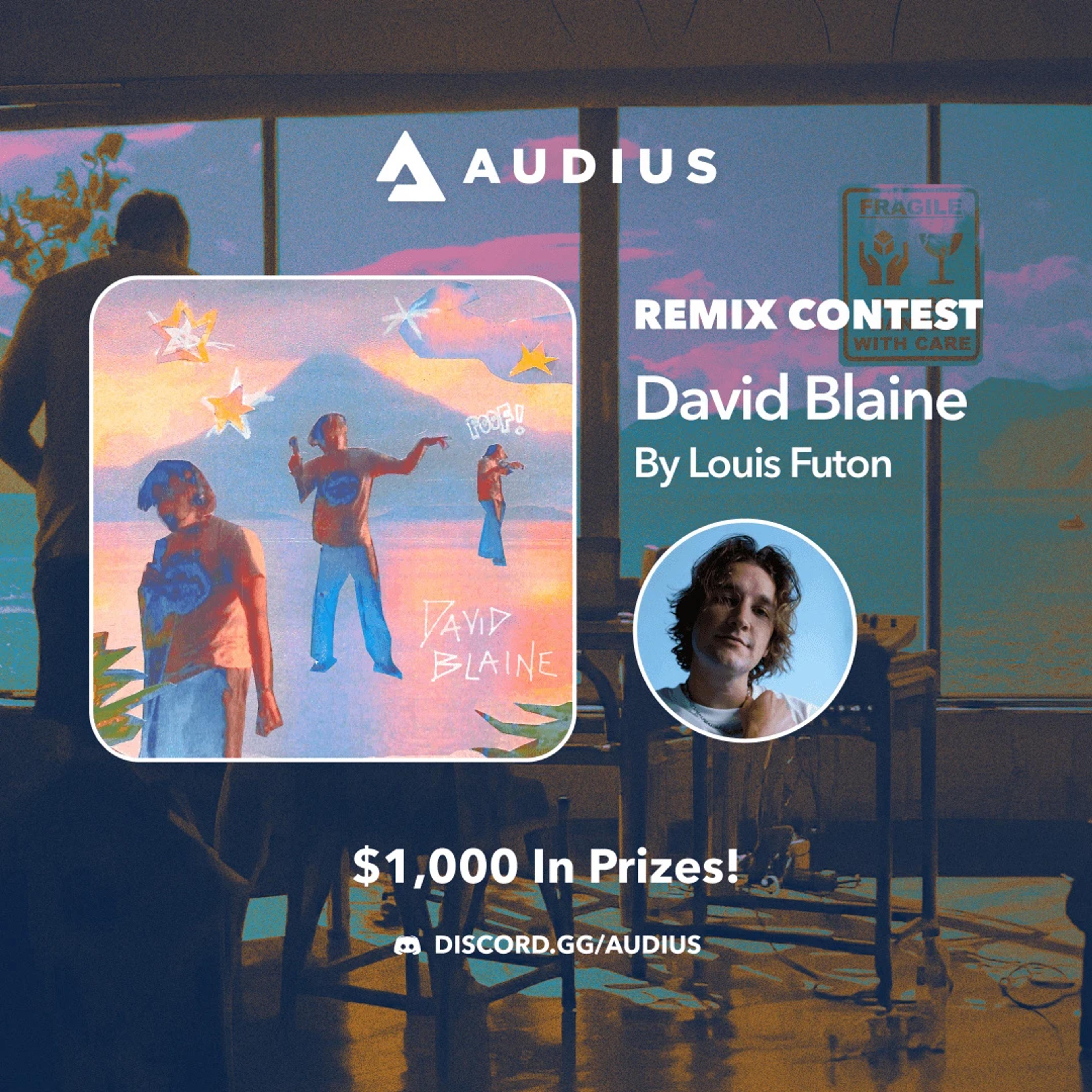 Louis Futon - David Blaine track artwork