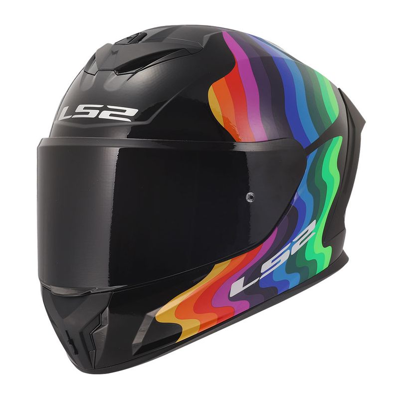 Kaciga LS2 Full Face FF820 RAPID III FLOW crna - 1