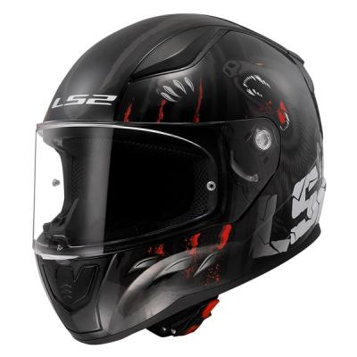 Kaciga LS2 Full Face FF353 Rapid II CLAW crno crvena