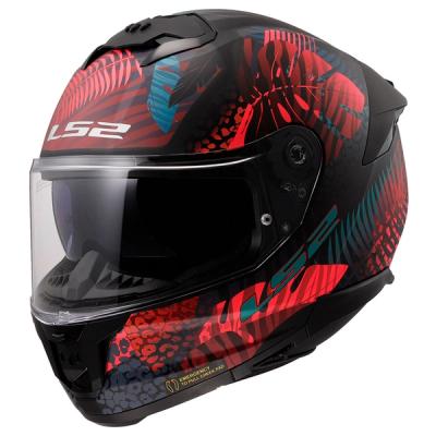 Kaciga LS2 Full Face FF808 STREAM II JUNGLE crno roza sa naočarima