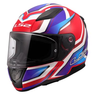 Kaciga LS2 Full Face FF353 Rapid II FLITZ belo plavo crvena