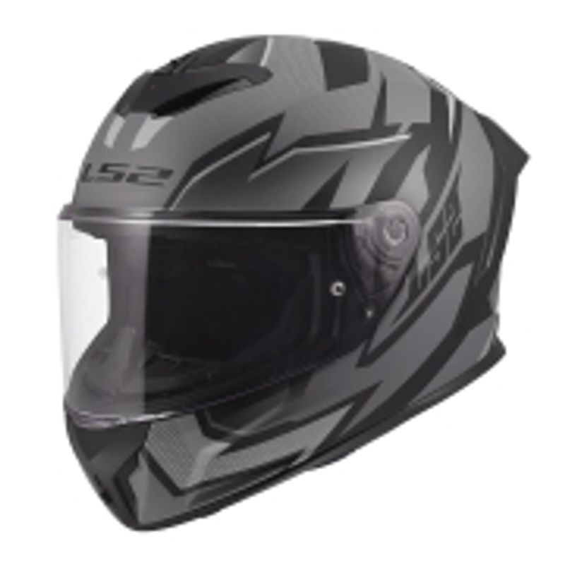 Kaciga LS2 Full Face FF820 RAPID III XTREM crno siva - 1