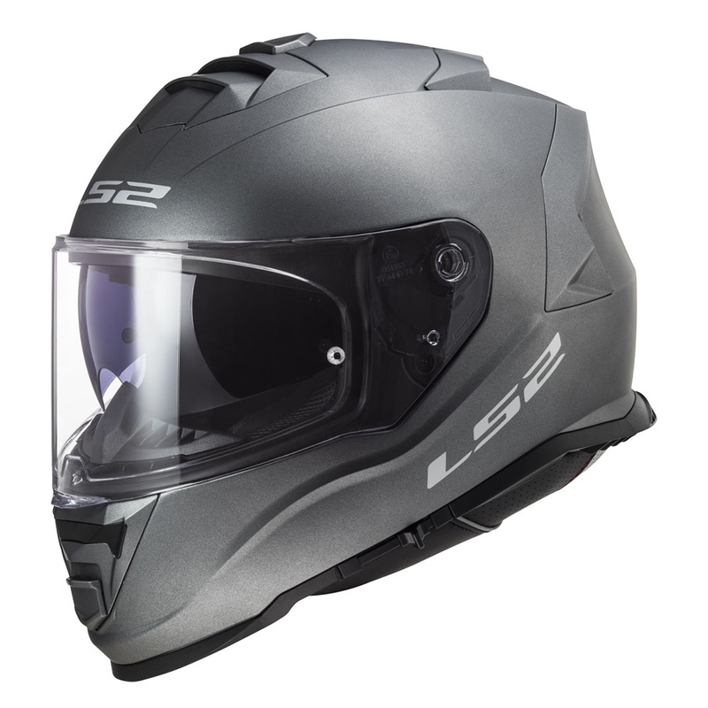 Kaciga LS2 Full Face FF800 STORM II mat titanium siva sa naočarima