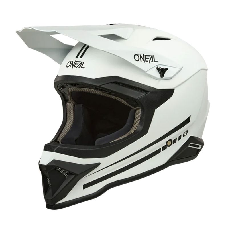 Kaciga ONEAL Cross 1SRS SOLID bela - 1