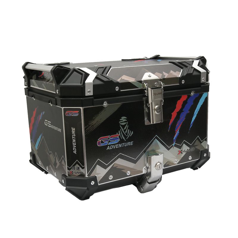 Centralni kofer X-LAND ALU crni ADVENTURE 55L - 1