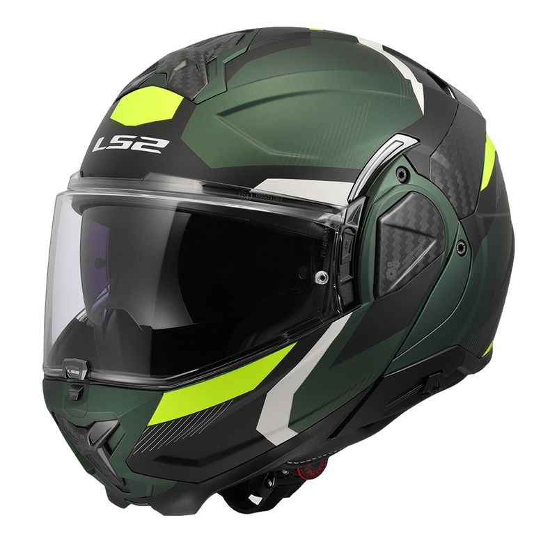 Kaciga LS2 Flip Up FF910 ADVANT II TRIPLE OLIVE - 1