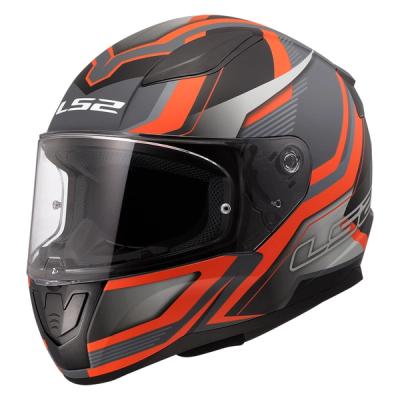 Kaciga LS2 Full Face FF353 Rapid II FLITZ narandžasto siva