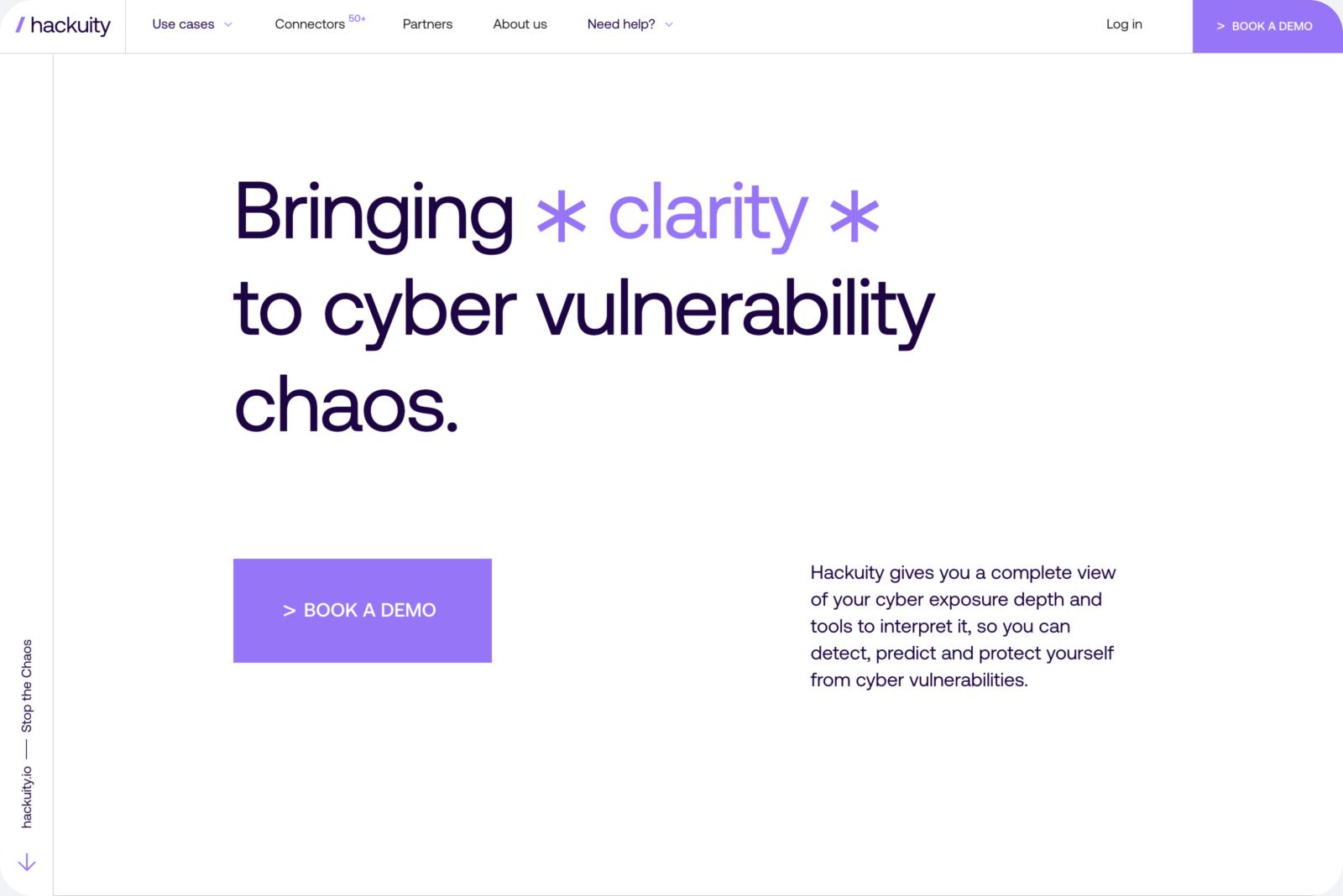 The Hackuity website