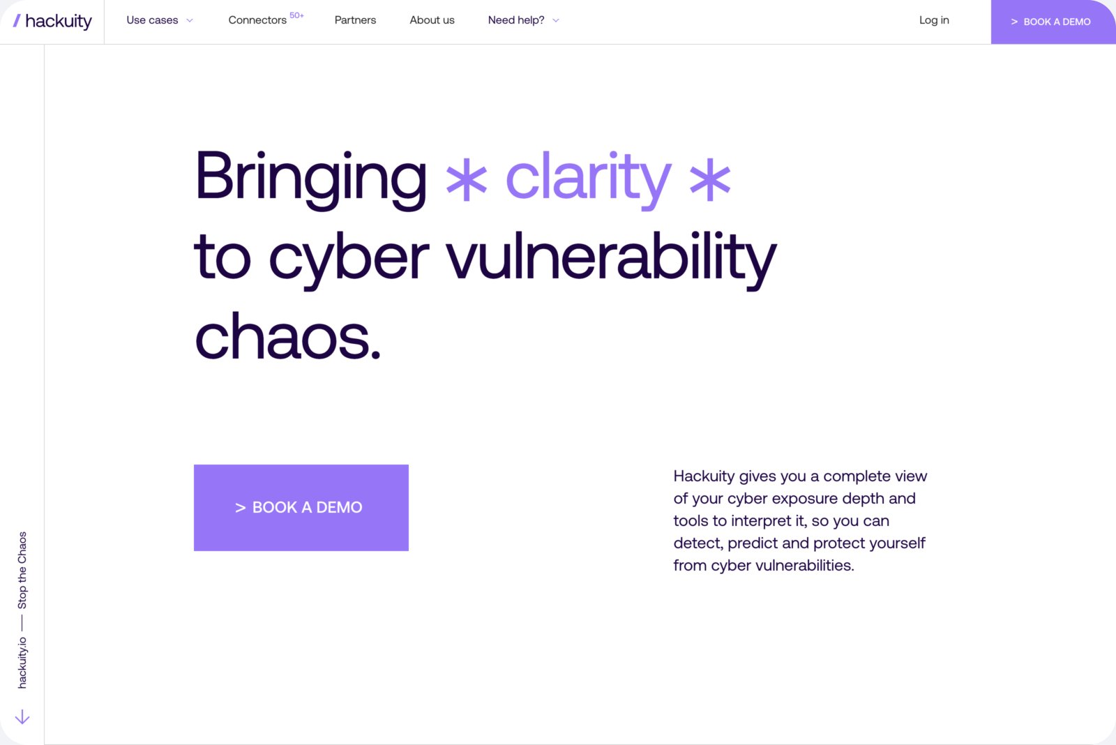 The Hackuity website