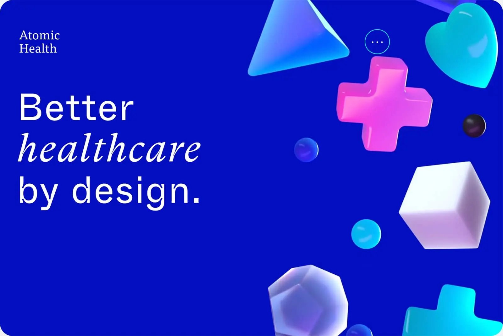 The Atomic Health website