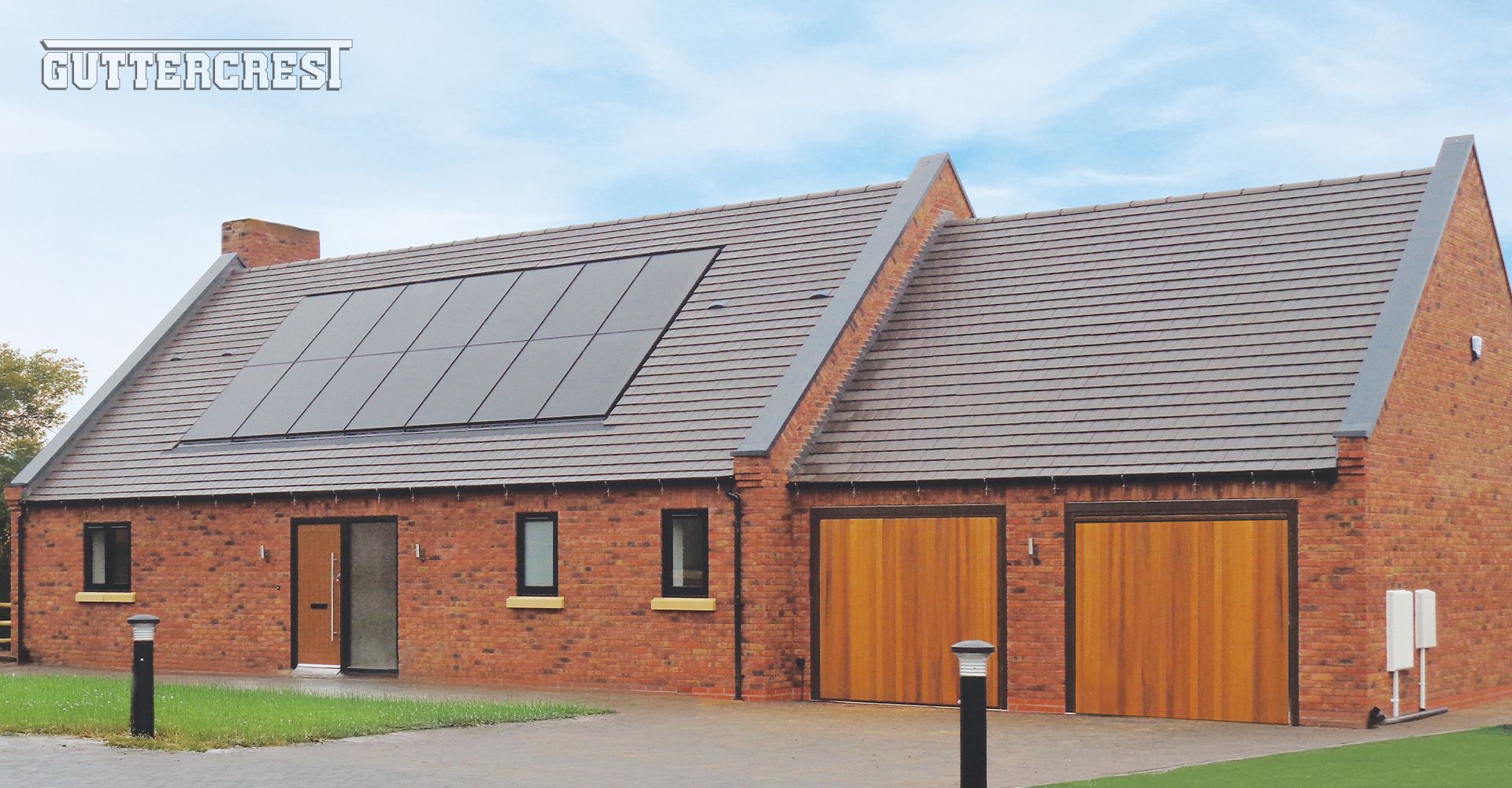 Crest Roof Coping add contemporary style