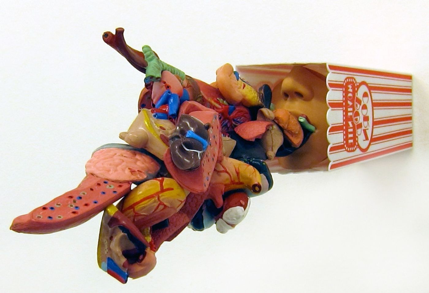 LATE LATE SHOW_______plastic, resin, rubber / 18X 55X 14 cm / 2011