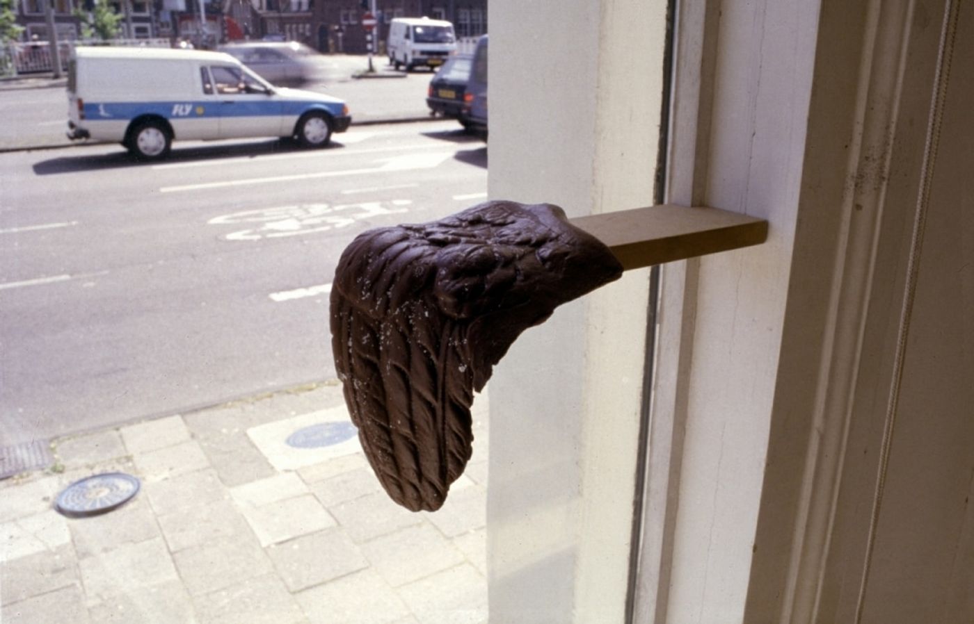 ICARUS_______chocolate , wood / 1991