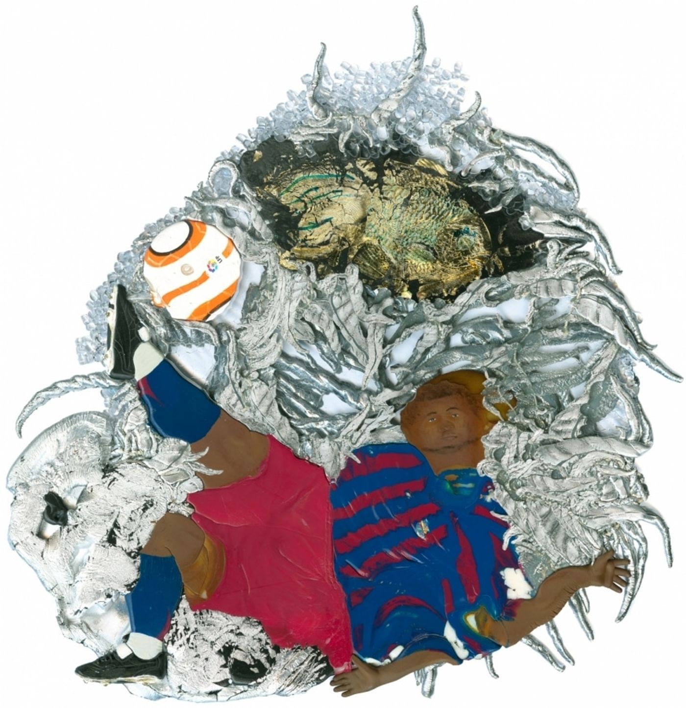 SPHINX GRACES / HELL &amp; BACK PROJECT_______ melted plastic / 2006