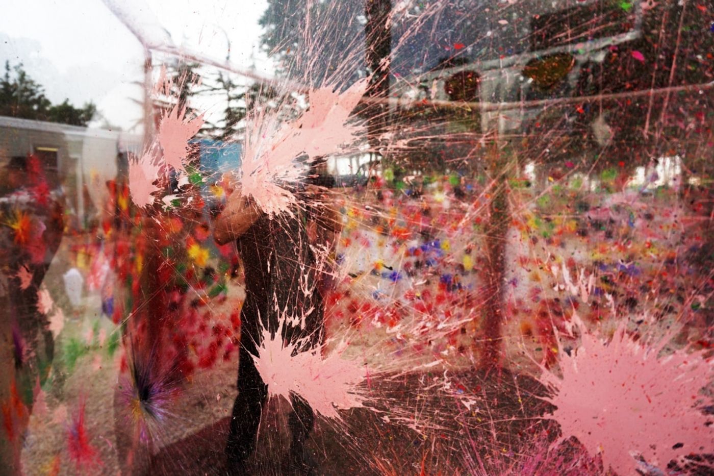 Assaulted Landscape with Splattered Rivers and No Place to Hide | performance