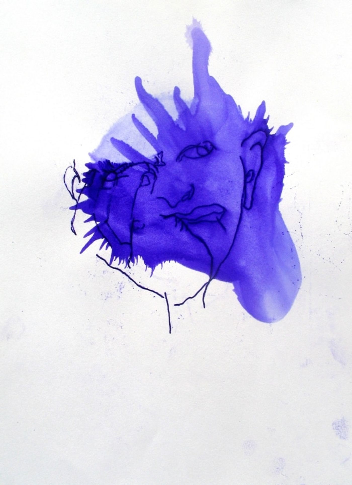 006_____mimeograph carbon, alcohol on paper