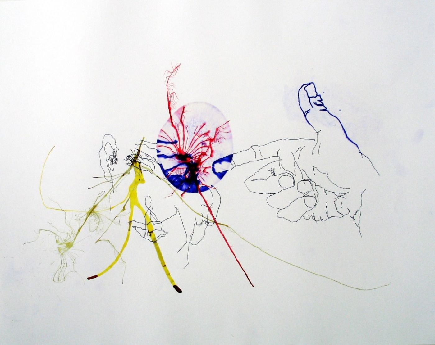 030____mimeograph carbon, alcohol, ink on paper
