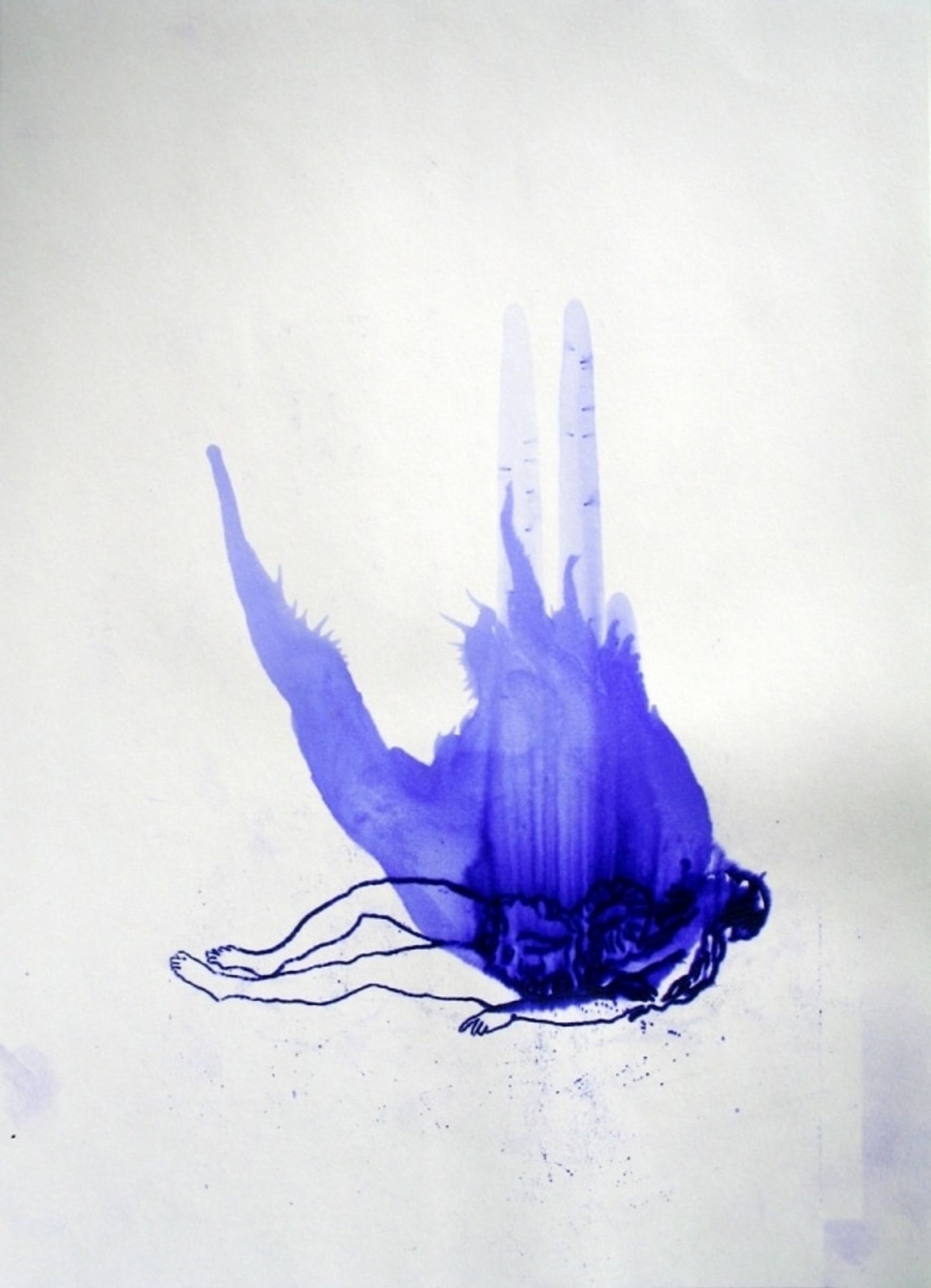 009_____mimeograph carbon, alcohol on paper