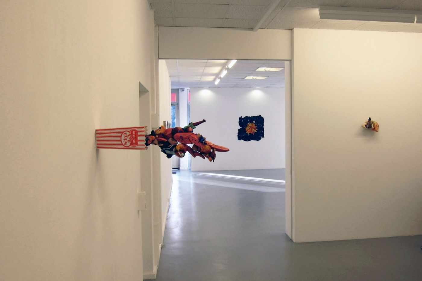 HE WHO MAKES BEAST OF HIMSELF_______installation view / 2011 / Charlotte Moser Gallery Geneva Switzerland