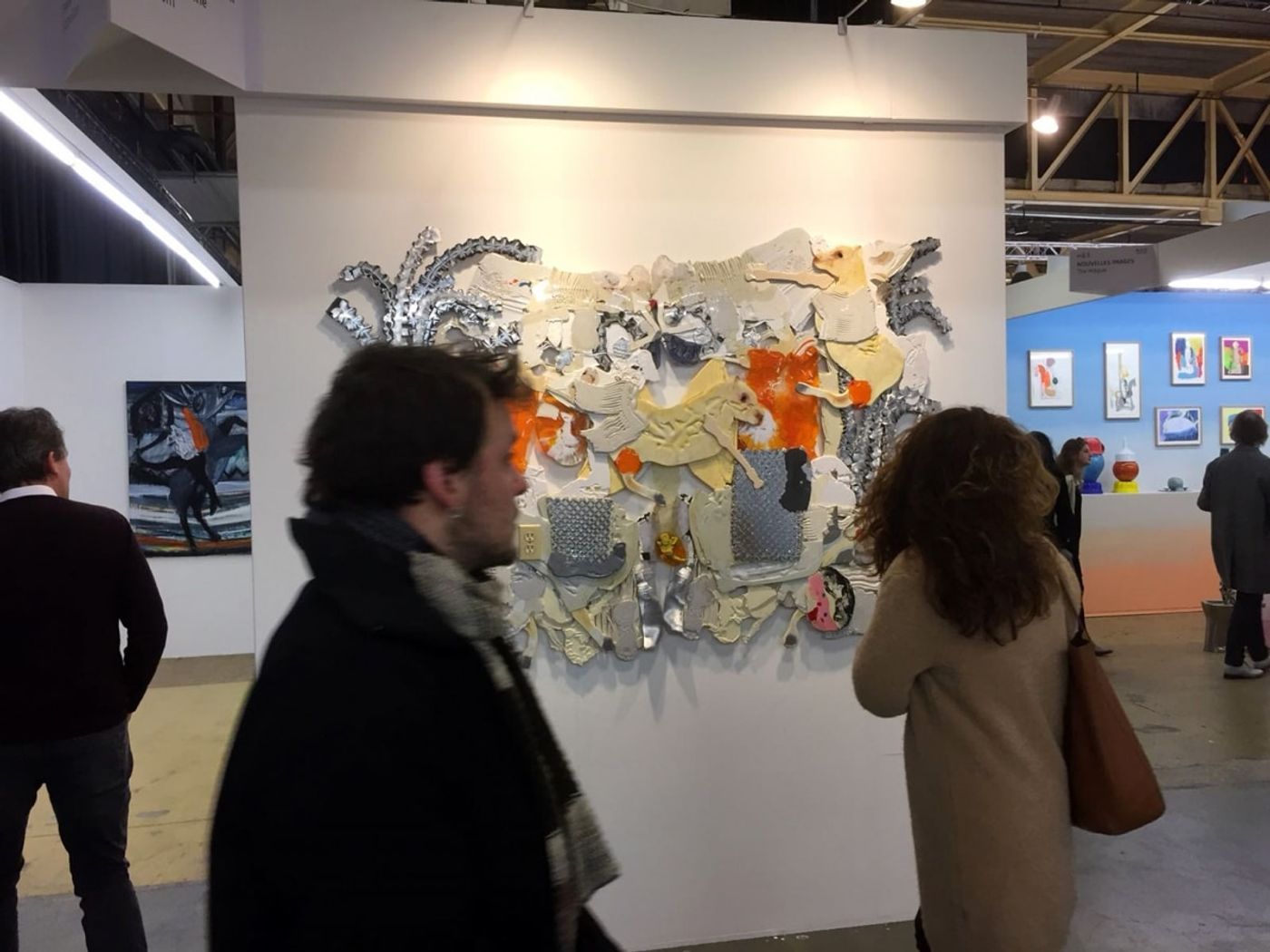 DRUNK OFF MY SHITTING, SNEEZING LADY I DID TUMBLED / mixed media, plastic / 2018 / ART ROTTERDAM