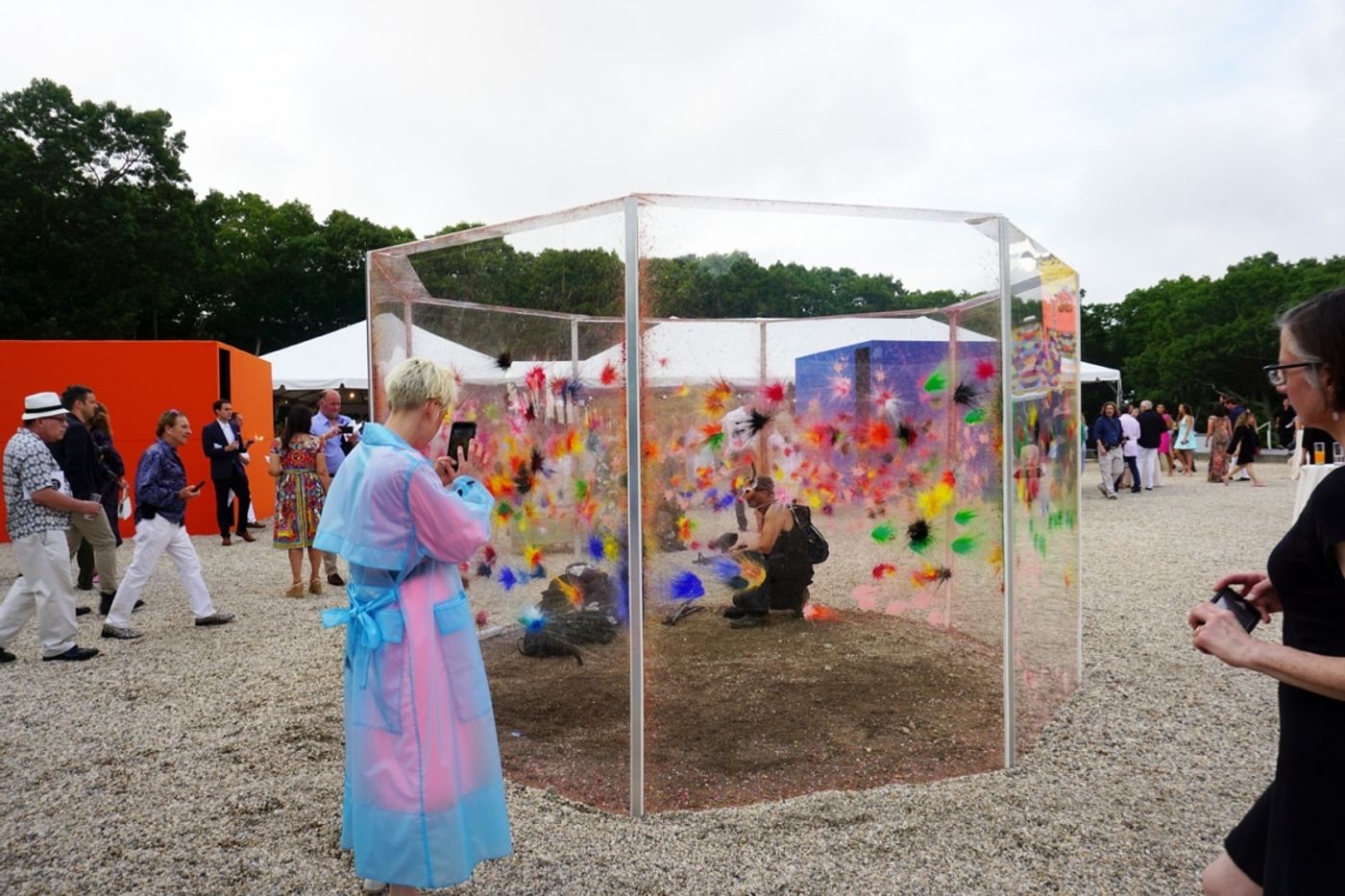 Assaulted Landscape with Splattered Rivers and No Place to Hide | performance