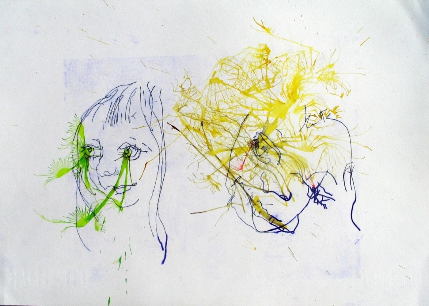 glafira05_____mimeograph carbon, alcohol, ink on paper