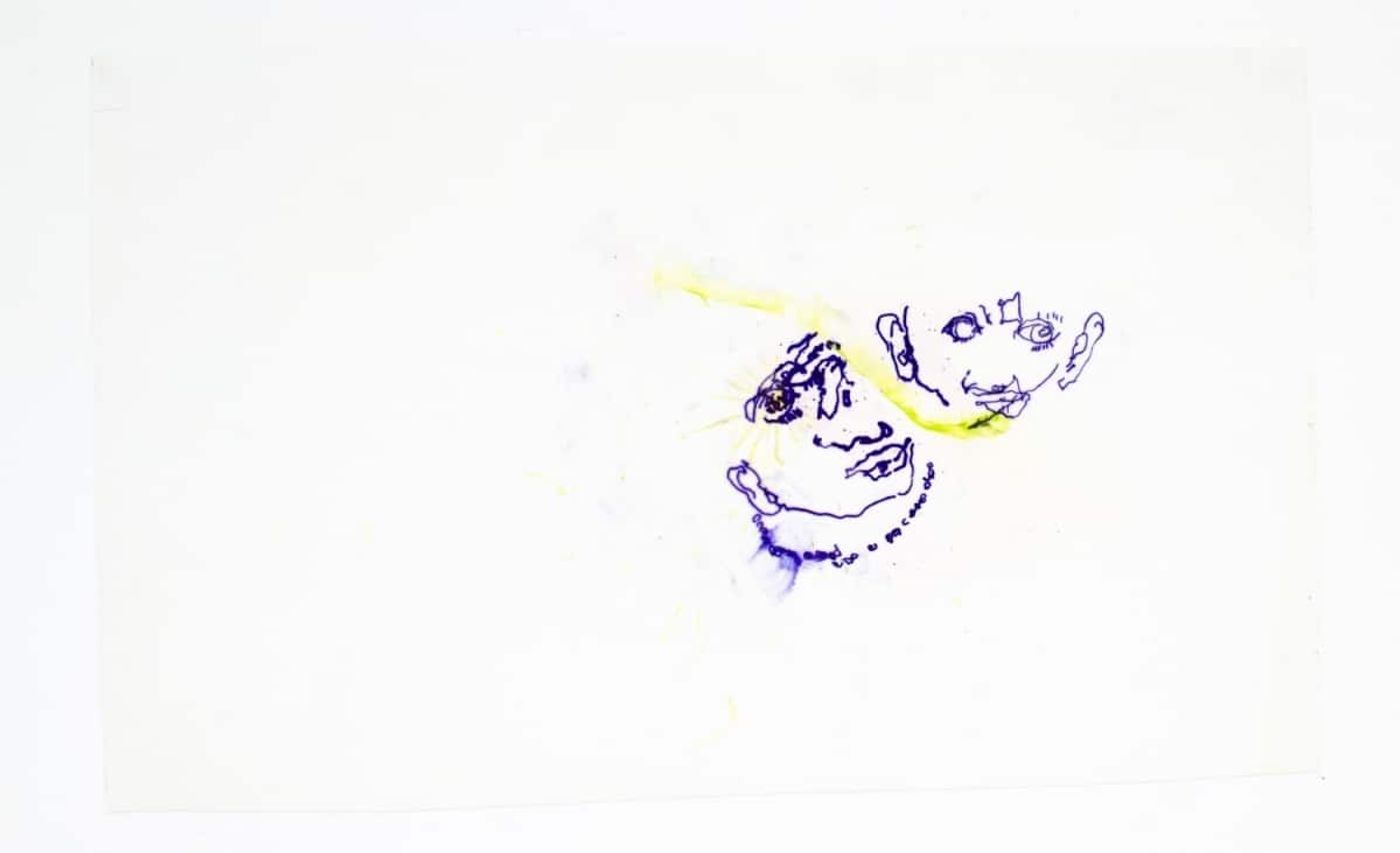 038_____ink blown onto paper with power tool blower