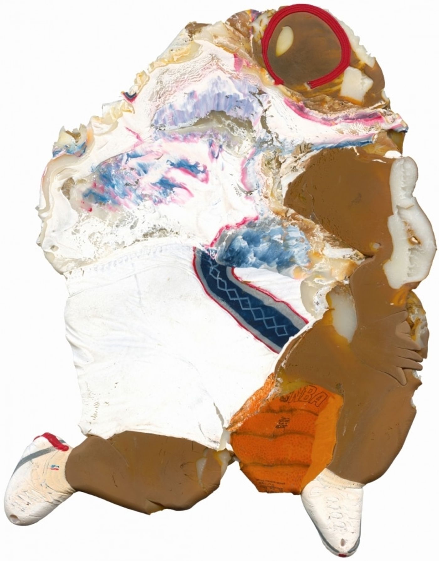 THE PLAYER GRACES / HELL &amp; BACK PROJECT_______ back side / melted plastic / 2006