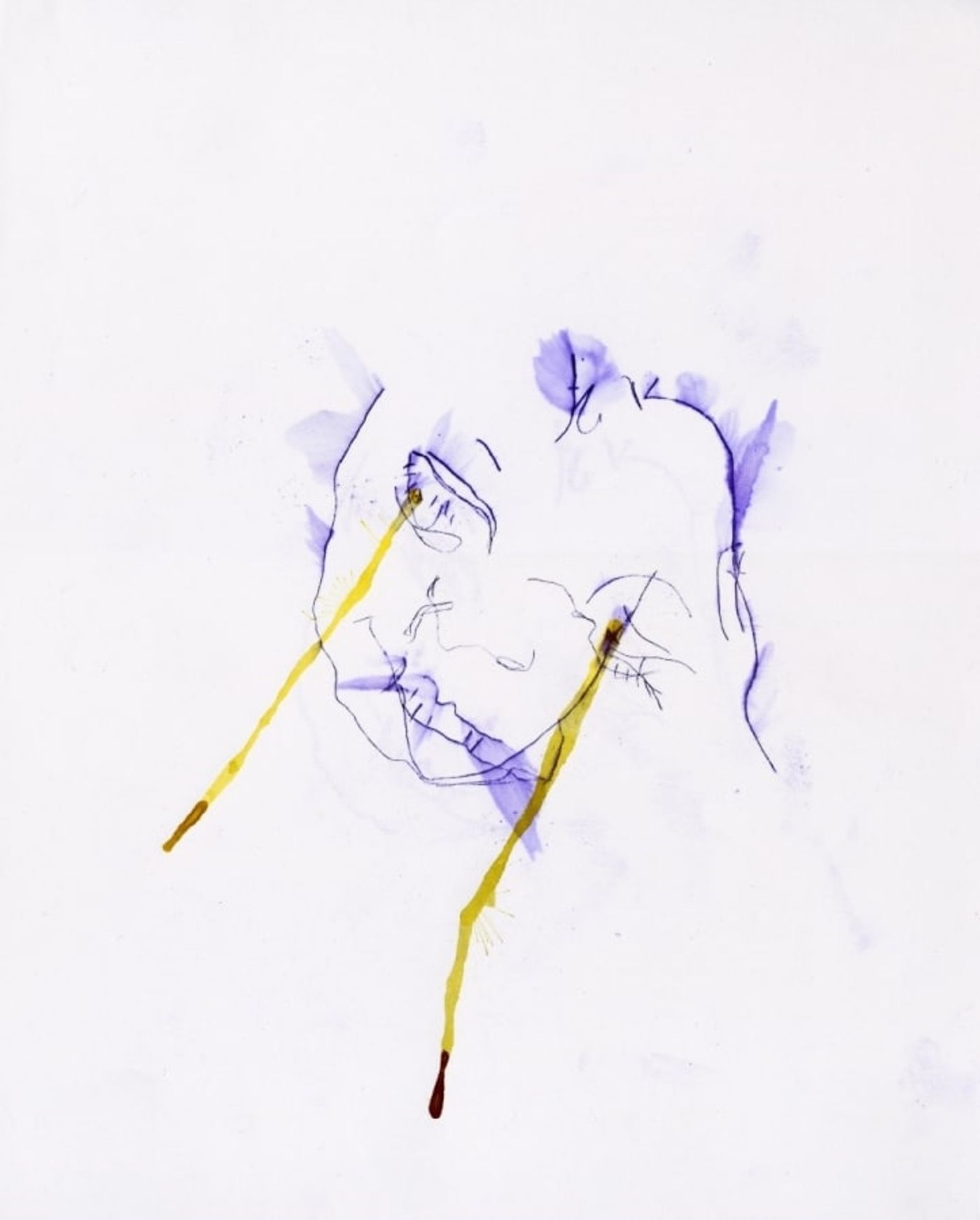 029____mimeograph carbon, alcohol, ink on paper