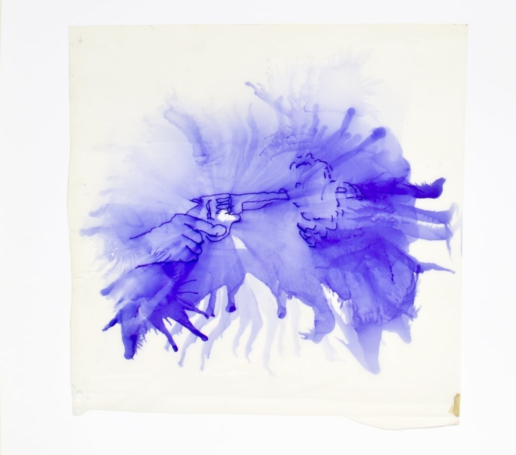 RUNNING INK &amp; BLEEDING PAPER