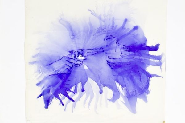 RUNNING INK &amp; BLEEDING PAPER