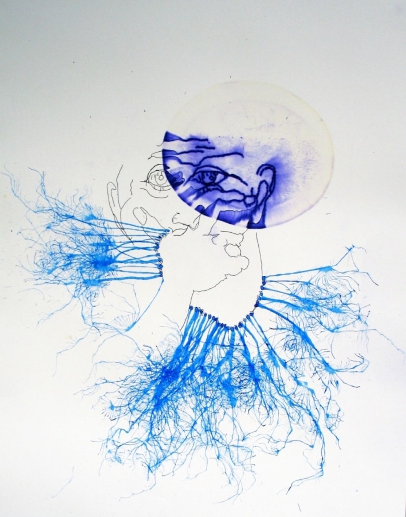 027____mimeograph carbon, alcohol, ink on paper