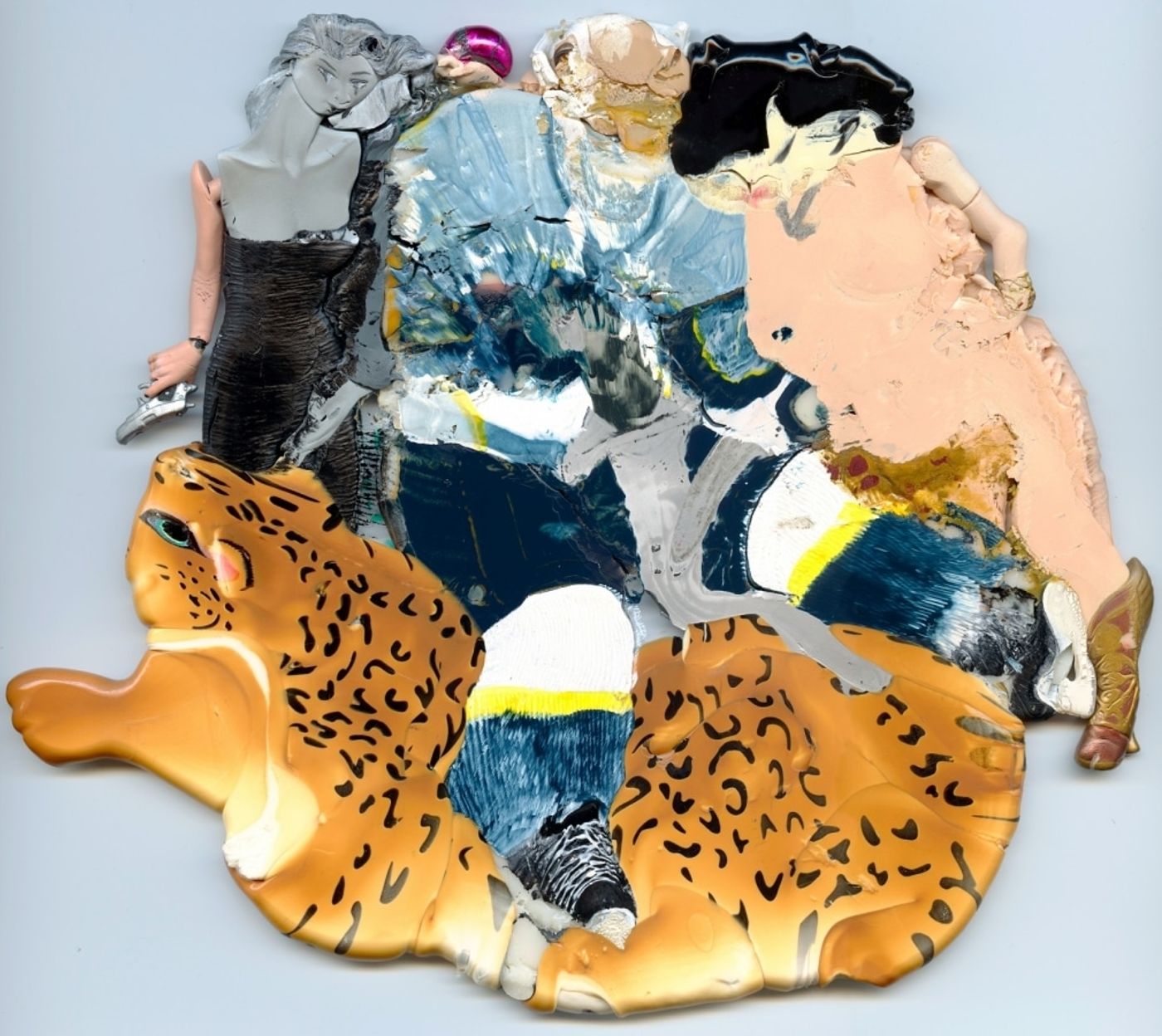 RETURN OF EUROPE GRACES / HELL &amp; BACK PROJECT_______ melted plastic / 2006